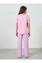 Girls Graphic Print T-Shirt and Pyjama Set - 5