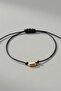 Square Macrame Rope Bracelet - Black
