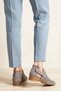 Darlene Real Leather Women's Summer Boots Mink Suede Velcro - 5