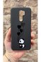 Redmi 9 Compatible Heart Panda Patterned Silicone Shock Absorbing Classic Protective Rubber Case - 2