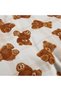 Jelly Belly 100% Cotton Ranforce Baby Duvet Cover Set Beige (4 Pieces) 100X150 Beige - 3