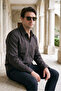 Men's Old Money Seasonal Regular Fit Jacket & Coat - Brown