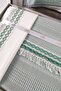 Tivoli Single Lace 3-Piece Pique Set-Waffle Pique Set-Melanie-Mint Green - 3