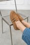 Taba Women's Orthopedic Loafer Suede Buckle Daily Ballet Shoes Sl851Nav - 2