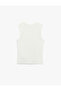 Camisole Crew Neck Sleeveless Slim Fit Tank Top - 4