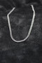 316L Steel Silver Color Curb Model Chain Men's Necklace - 2