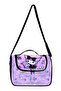 Patterned Korean Style Quality 3-Piece Primary School Backpack with Cover, Thermal Lunch Bag and Pen Holder - 7