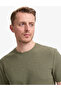 Khaki Regular Fit Crew Neck T-Shirt 50327857-Vr027 - 2