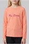 Girl's Crew Neck Printed Long Sleeve T-Shirt - 3