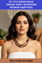 Zet Style Arcana Terra Modular Wooden Necklace (Single / 2-Piece / 3-Piece Multi-Layer Combination) - Bohemian Secrets Collection - 4