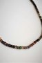 Certified 4 mm Cube Chryzacol Natural Stone Necklace - 2