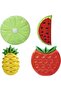 Printed Fruit Shape Pool Float Assorted - 1 Piece