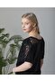 Shoulder Lace Trousers Floral Printed Lycra Pajama Set