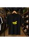 Dolce Banana Chest Printed 100% Cotton Oversize Loose Regular Fit Crew Neck T-Shirt