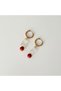 Crystal Flame Natural Stone Earrings - 2