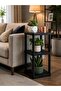 Sakura 3-Tier Flower Pot Black