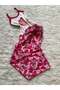 Red My Little Pony Pinkie Pie Patterned Stylish Top and Bottom Set