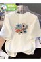 Printed T-Shirt. Short Sleeve Summer & Spring Casual Top Wear T-Shirt