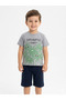 Boy's Top and Bottom Combed Cotton Set