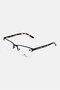 Men L2279 Rectangular Eyeglasses, Blue - 3