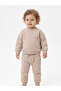 Baby Oversize Top and Bottom Set 100% Cotton Comfortable Daily Children's Tracksuit Set - 6