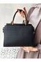 Special Design Textured Leather Look Classic Women's Shoulder Bag (Width 21 Length 28 Depth 14 cm) - 5