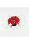 Handmade Scallop Detailed Voluminous Scrunchie Bun Clip - 5