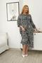 Plus Size Cotton Shirt Dress - 5