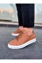 Akb-Dx2 Tan Genuine Leather Casual Men's Shoes - 3