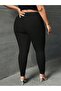 Plus Size Tummy Control Tight Leggings High Waist Flexible Comfortable Use - 3