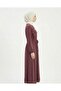 Waist-Tie Hijab Dress with Stylish Accessories - 3