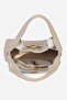 Nora Genuine Suede Shoulder Bag with Metal Buckle - 6