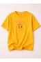 Peaches Print Detailed Women's Crew Neck Cotton T-Shirt