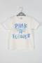 Girl's Floral Embroidered T-Shirt Blue 4-9 Years - 3