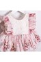 Baby Girl Top-Embroidered Tutu Dress 9-24 Months Pink - 3