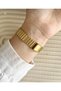 Gold Color Color Steel Band Women's Wristwatch -Pinterest Watch - 2