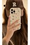 iPhone 11 Pro Flower Patterned Ecru Color Case - 3
