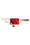 Wallet Card RED - 3