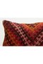 Handmade Vintage Throw Pillow Cover Made from Old Kilim, Wool, 30X50 cm - 3