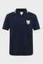 100% Cotton Striped Knit Polo Men's Polo Em004780 Af23047 Fb392
