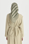 Ritim Twill Silk Scarf Mold Green - 3