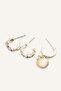 Women's 6-Piece Earring Set H4349Axns - 4
