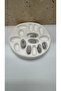 Steel Silver Stone-Encrusted Earring Set - Silver - 2