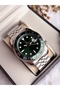 Steel Strap - Silver Color - Men's Wristwatch - with Bracelet Gift