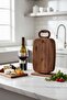 Noir Akasya 4 Piece Cutting Board / Presentation Plate (15X7X30 cm) - 3