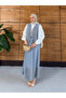 Women's Embroidered Linen Vest Skirt Two-Piece Set - 3