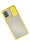 Shopilke Galaxy A71 Case Palm Frosted Camera Sliding Silicone (02418) - Yellow - 2
