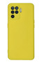 Ilkeshop New Reno 5 Lite Case Nano Velvet Silicone (191503) - Yellow