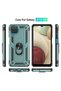 Ilkeshop New Galaxy A22 Case Sofia Ring Silicone Cover (203431) - Green - 3