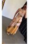 Women's Thin Straps Floral Long Maxi Linen Yellow Dress - 5